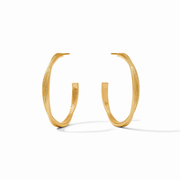 CHEVAL TWIST HOOP GOLD