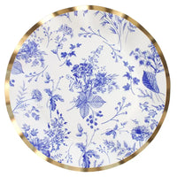 TIMELESS BLUE PAPER DINNER PLATE