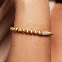 PETITE PAVE MIDI BEADED BRACELET