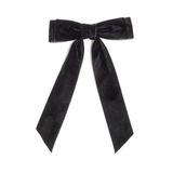 VELVET BOW CLIP