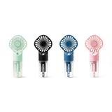 THE MISTINATOR 2-IN-1 RECHARGABLE WATER FAN