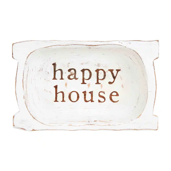 HAPPY HOUSE  DOUGH BOWL PLAQUE