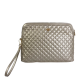 CARRYALL POUCH - PEARL QUILTED