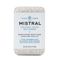 MISTRAL MEN'S BAR SOAP EXFOLIATING PERFORMANCE SERIES