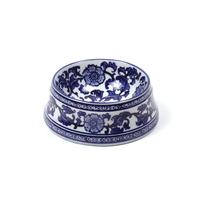 BLUE CHINOISERIE SMALL DOG BOWL