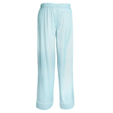 SEA GLASS SATIN LOUNGE PANT SET