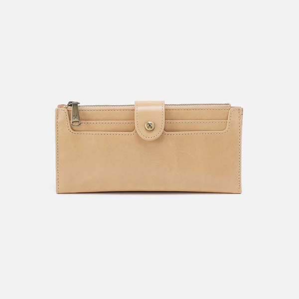DUNN CONTINENTAL WALLET - DESERT SAND