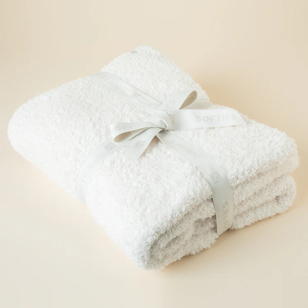 ULTRA LITE MARSHMALLOW BLANKET - ALMOND
