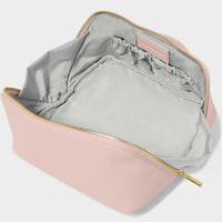 MEDIUM MAKEUP & WASH BAG - DUSTY PINK