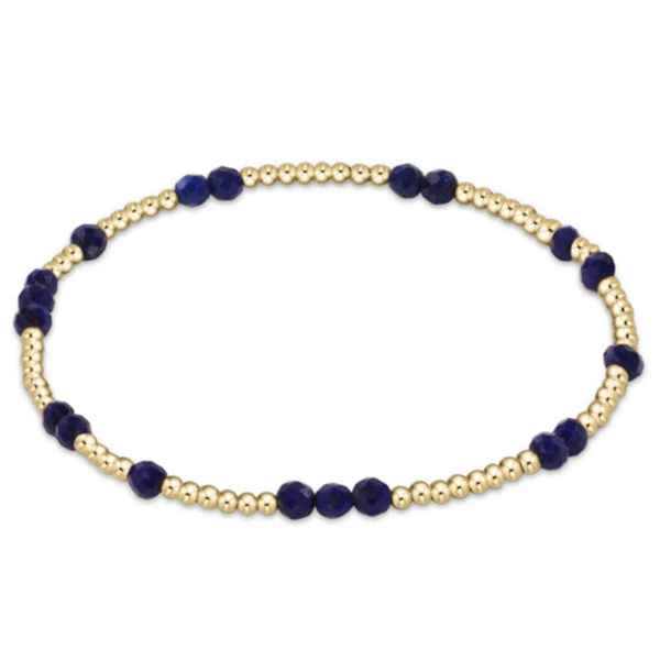 HOPE UNWRITTEN GEMSTONE BRACELET - LAPIS