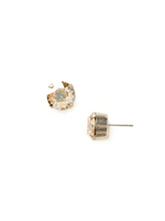 LONDON STUD EARRINGS BRIGHT GOLD/ DARK CHAMPAGNE