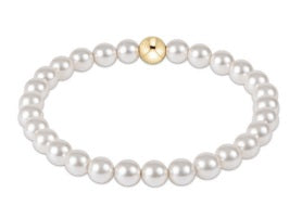 CLASSIC PEARL 6MM BEAD BRACELET