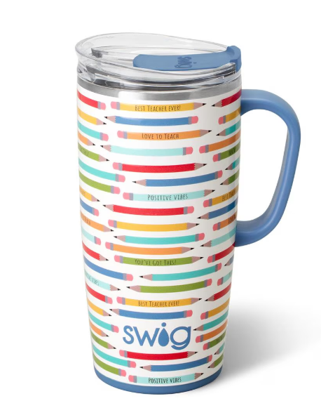 TRAVEL MUG 22 OZ - TEACHER LIFE