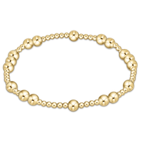 HOPE UNWRITTEN 5MM BEAD BRACELET - GOLD