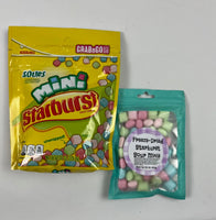 FREEZE DRIED STARBURST - SOUR MINIS, SMALL