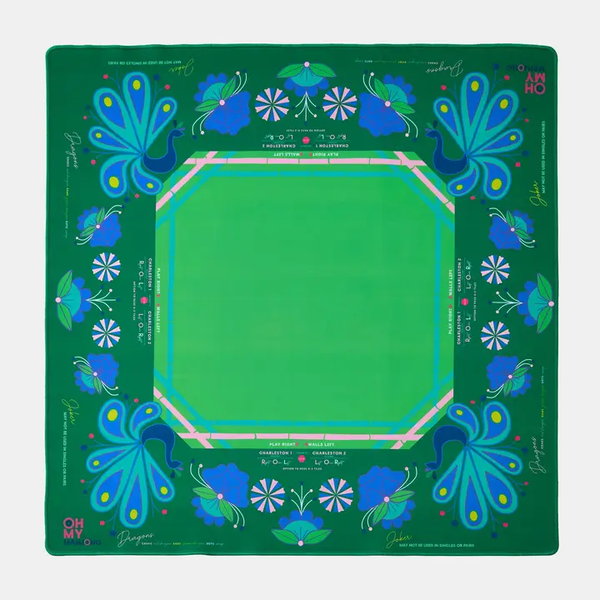 BIRDIE GREEN MAHJONG MAT