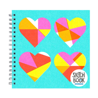 QUILTED HEART SKETCHBOOK