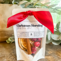 SMALL CHRISTMAS MORNING HOLIDAY STOVE TOP SIMMER BLEND POTPOURRI