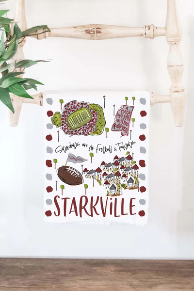 STARKVILLE TEA TOWEL