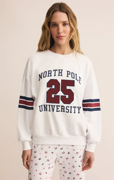 NORTH POLE UNIVERSITY SWEATSHIRT
