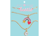 KIDS BESTIE BAR NECKLACE SET OF 3