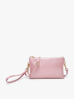 RILEY HOBO/WRISTLET ROSE QUARTZ