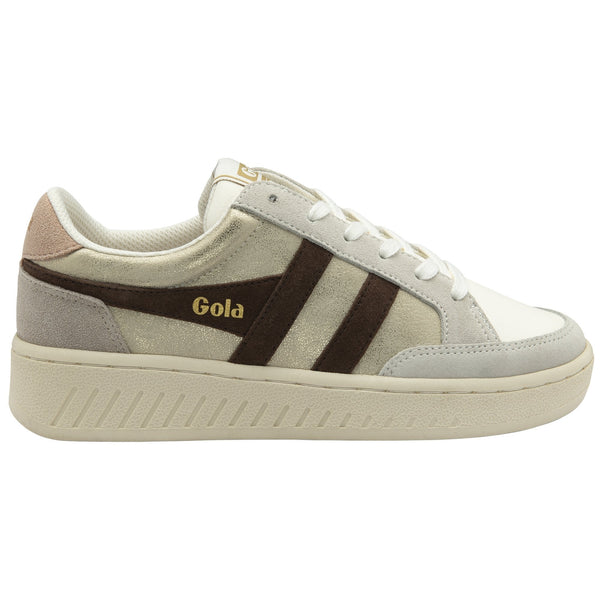 SUPERSLAM BLAZE TRAINER GOLD/DARK BROWN