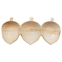 ACORN 3 SECTION DISH