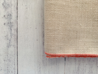 OATMEAL CORAL THREAD EDGE NAPKINS SET/4