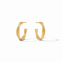 CHEVAL TWIST HOOP GOLD