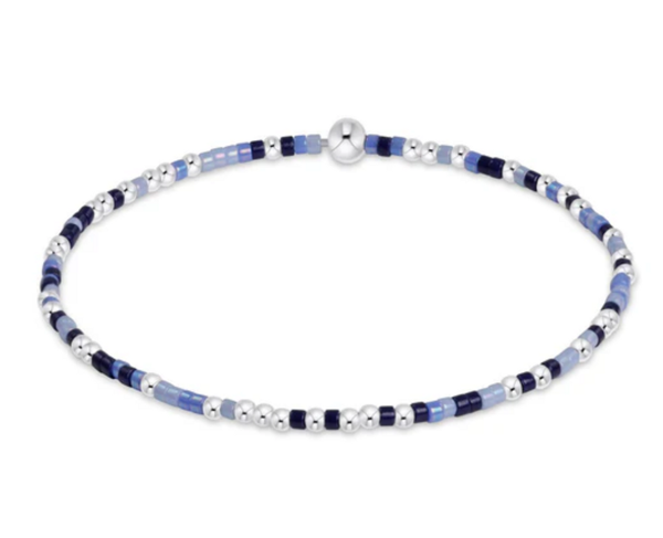 HOPE UNWRITTEN STERLING BRACELET - BRINGIN' BLUE-TY BACK