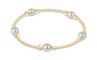 CLASSIC PEARL PURPOSE 6MM BEAD BRACELET