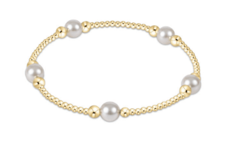 CLASSIC PEARL PURPOSE 6MM BEAD BRACELET