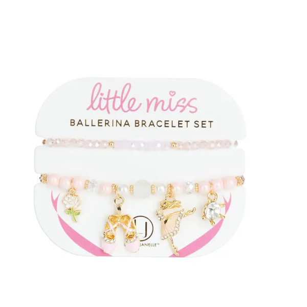 PINK BALLET KIDS BRACELET SET