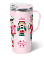 TRAVEL MUG 22OZ - SUGAR PLUM SOLDIERS