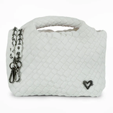 TINY MINI WOVEN TOTE