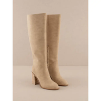 SHILOH KNEE HIGH BOOT - KHAKI