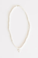 COLLINS WHITE CROSS NECKLACE