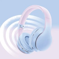 KIDS OVER EAR WIRELESS HEADPHONES - PINK/BLUE