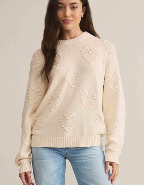 SWEET THING SWEATER - SANDSTONE