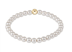 CLASSIC PEARL 5MM BEAD BRACELET