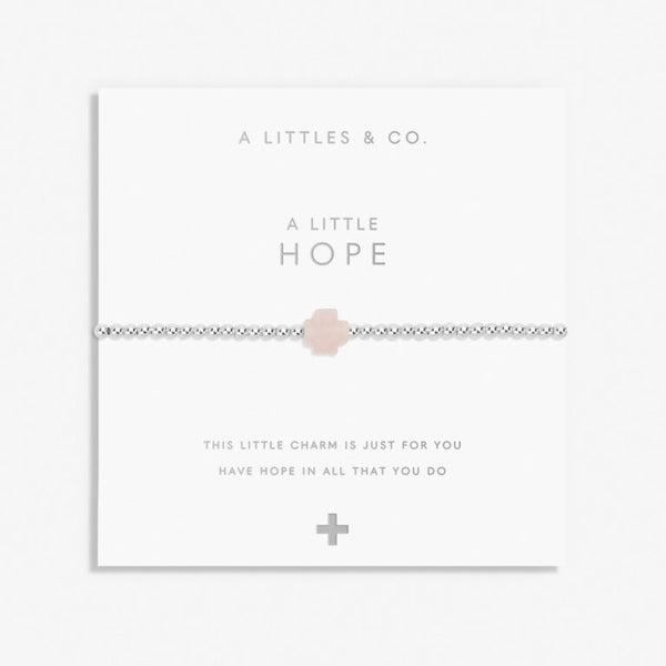 A LITTLE HOPE SILVER BRACELET