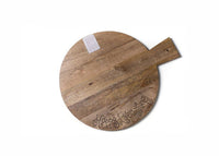 HAPPY EVERYTHING BIG WOOD SERVING BOARD