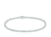 HOPE UNWRITTEN STERLING BRACELET - WHITE
