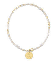 EGIRL HOPE UNWRITTEN BE YOU DISC BRACELET - OH SNOW YOU DIDNT