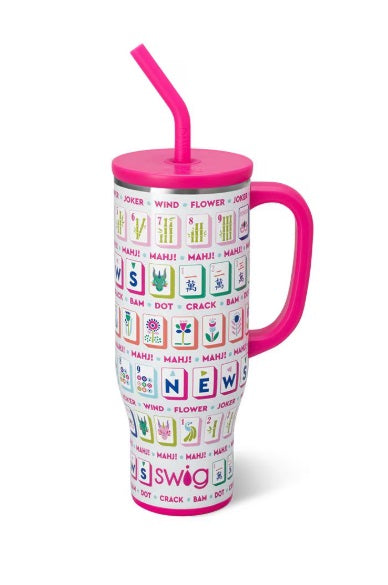 MEGA MUG 30 OZ - MAHJONG