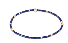 HOPE UNWRITTEN BRACELET - BLUE METALLIC