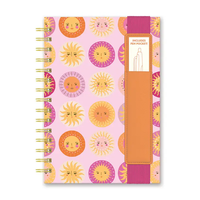 ON THE SUNNY SIDE NOTEBOOK W/ PEN POCKET