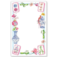 MAHJONG ICON BORDERED NOTEPAD