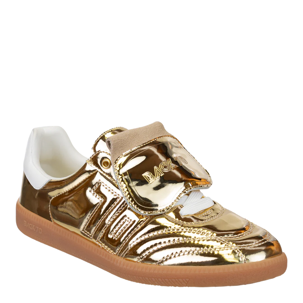 BACK 70 FLUFFY SNEAKER - GOLD